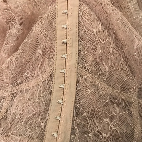 Romeo & Juliet Couture sheer lace dress - Picture 3 of 3